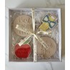 Best teacher biscuit box - brown