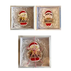 Personalised gingerbread place name