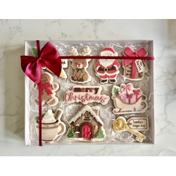 Deluxe  Christmas biscuit box