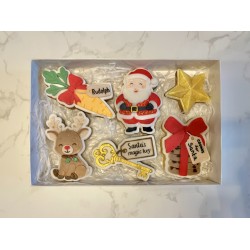 Christmas eve biscuit box