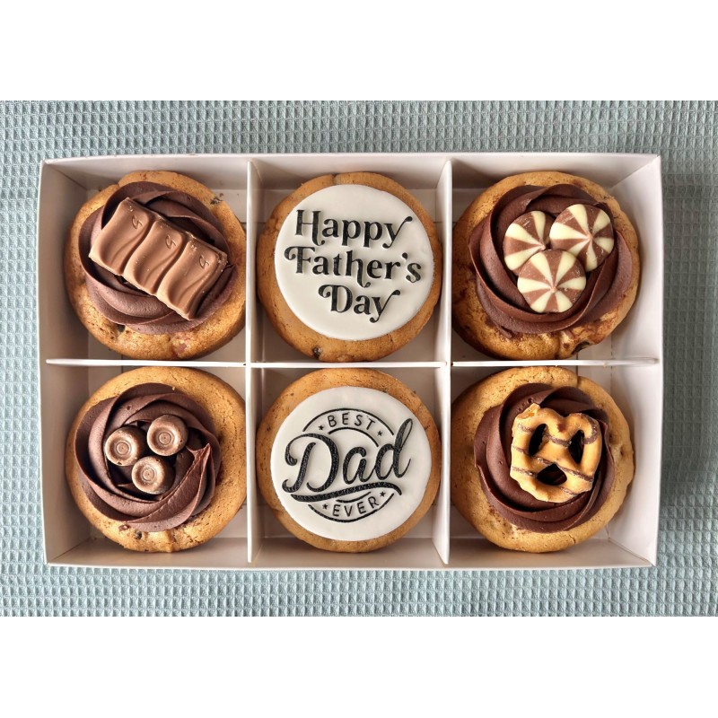 6 Father's day deep dish cookies 6 Father's day deep dish cookies