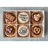 6 Father's day deep dish cookies