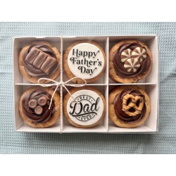 6 Father's day deep dish cookies
