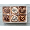 6 Father's day deep dish cookies