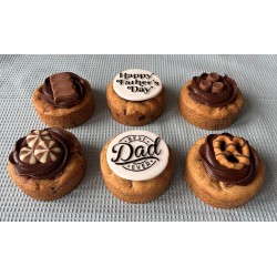 3 Father's day deep dish cookies