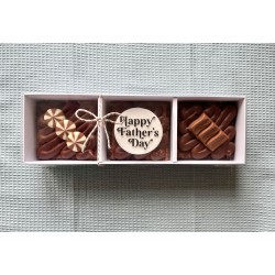 3 Father's day loaded brownies.