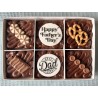 6 Father's day loaded brownies.